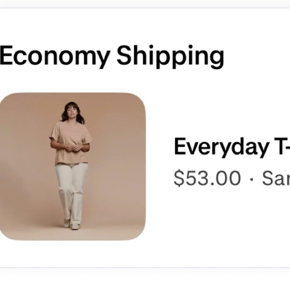 Nuuds Sand Everyday T-Shirt